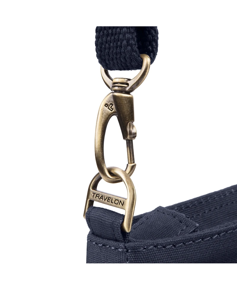 Travelon Anti-Theft Courier Saddle Crossbody