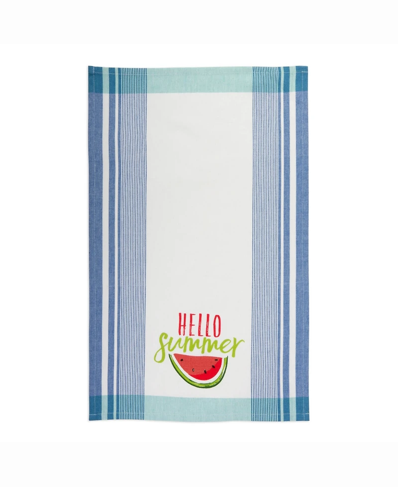 Asset Hello Summer Print Dishtowel Set of 3