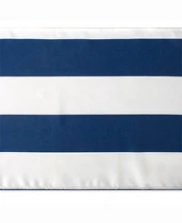 Nautical Blue Cabana Stripe Outdoor Table Runner 14" X 72"