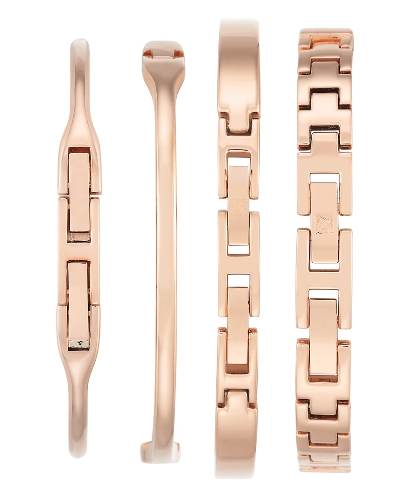 Anne Klein Glossy Dial with Cubic Zirconia Crystals Watch