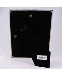 Lawrence Frames 710180 Silver Metal Bamboo 8x10 Matted For Picture Frame - 5" x 7"