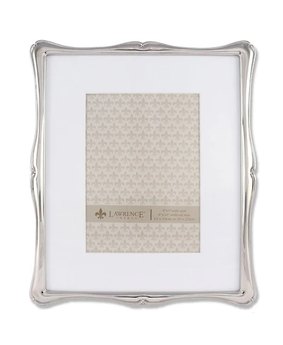 Lawrence Frames 710280 Silver Metal Romance 8x10 Matted For Picture Frame - 5" x 7"