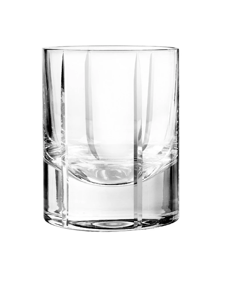Qualia Glass Trend Double Old Fashioned Glasses, Set Of 4