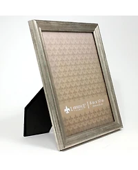 Lawrence Frames Sutter Burnished Silver Picture Frame - 8" x 10"