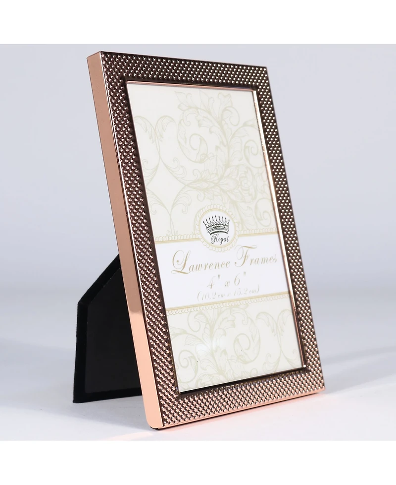 Lawrence Frames Fawn Pin Dot Pattern Copper Picture Frame