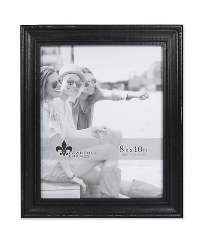 Lawrence Frames Durham Weathered Black Wood Picture Frame - 8" x 10"