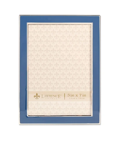 Lawrence Frames Navy Enamel Picture Frame - 5" x 7"