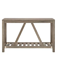 52" Modern Farmhouse Entryway Table