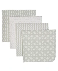 3 Stories Trading Baby Receiving Blankets, Set Of 4