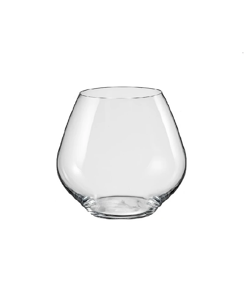 Red Vanilla Saloma Stemless White Wine Glass 14.75 Oz, Set of 6