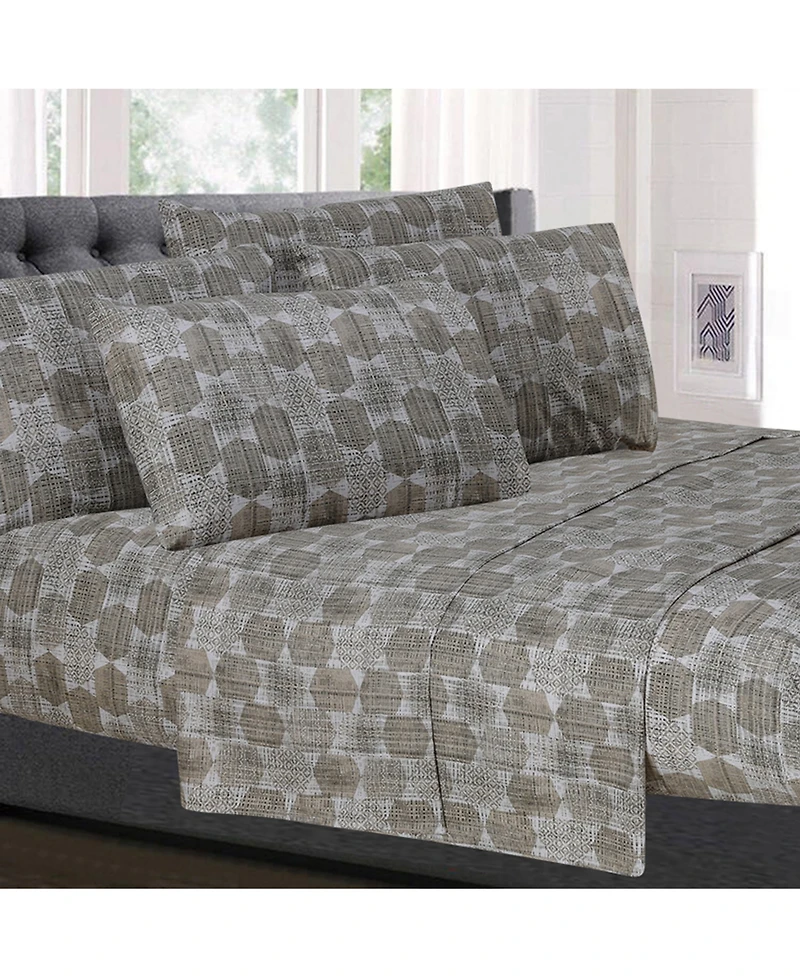 Sweet Home Collection Printed -Pc. Sheet Set