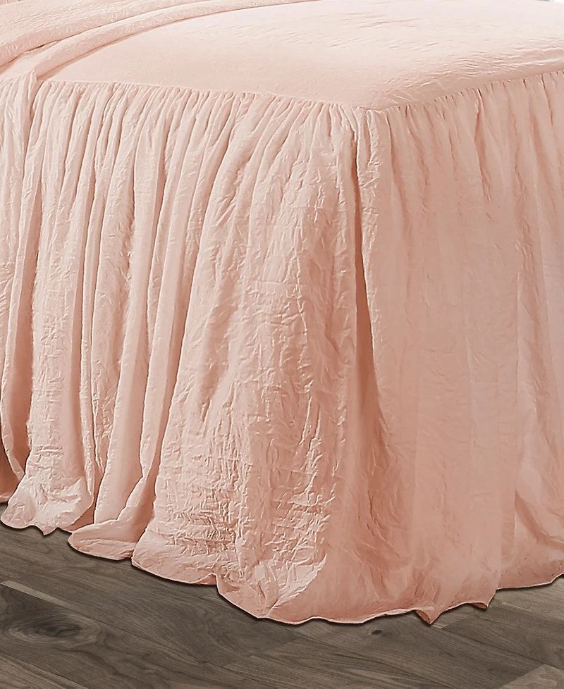 Lush Decor Ruffle Skirt 3-Pc. Bedspread Set, Queen