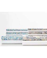 Laura Ashley Jaynie Ticking Stripe 6-Pc. Sheet Set