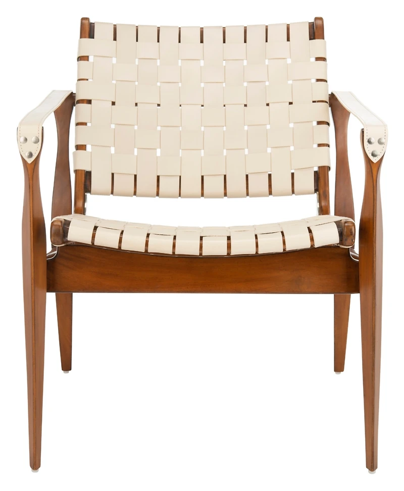 Dilan Leather Safari Chair