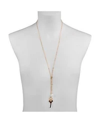 Noir Cubic Zirconia Scorpion Necklace