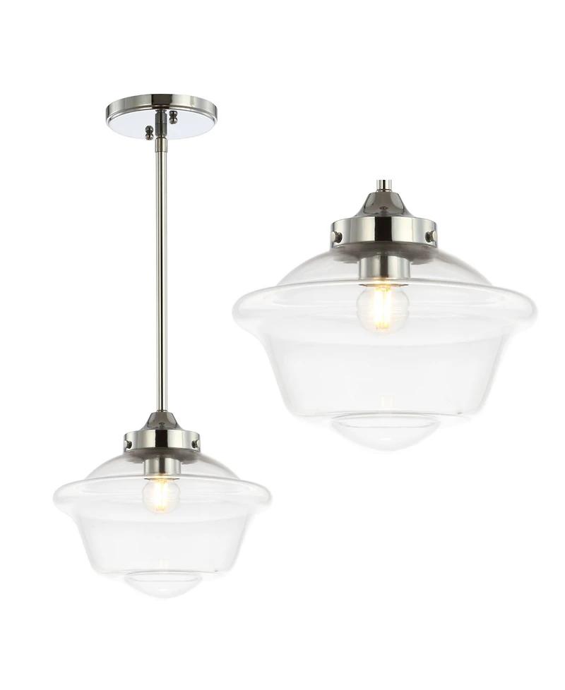 Jonathan Y Kurtz 9.5" Adjustable Drop Led Pendant