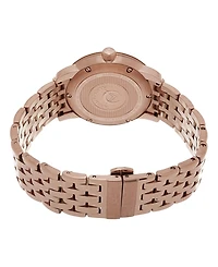 Alexander Watch A111B-08, Stainless Steel Rose Gold Tone Case on Stainless Steel Rose Gold Tone Bracelet
