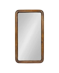 Kate and Laurel Pao Framed Wood Wall Mirror
