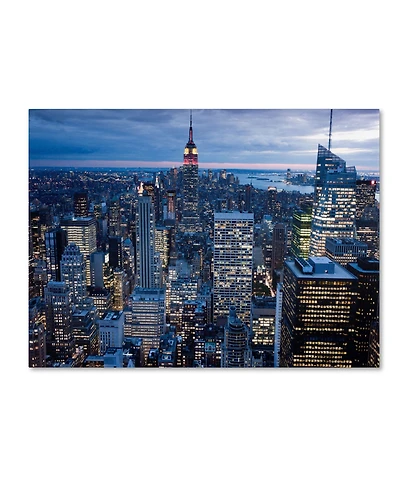 Yakov Agani 'New York City, Ny' Canvas Art - 24" x 16"