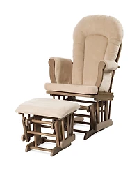 Forever Eclectic Cozy Glider and Ottoman
