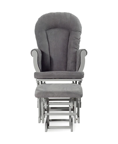 Forever Eclectic Cozy Glider and Ottoman