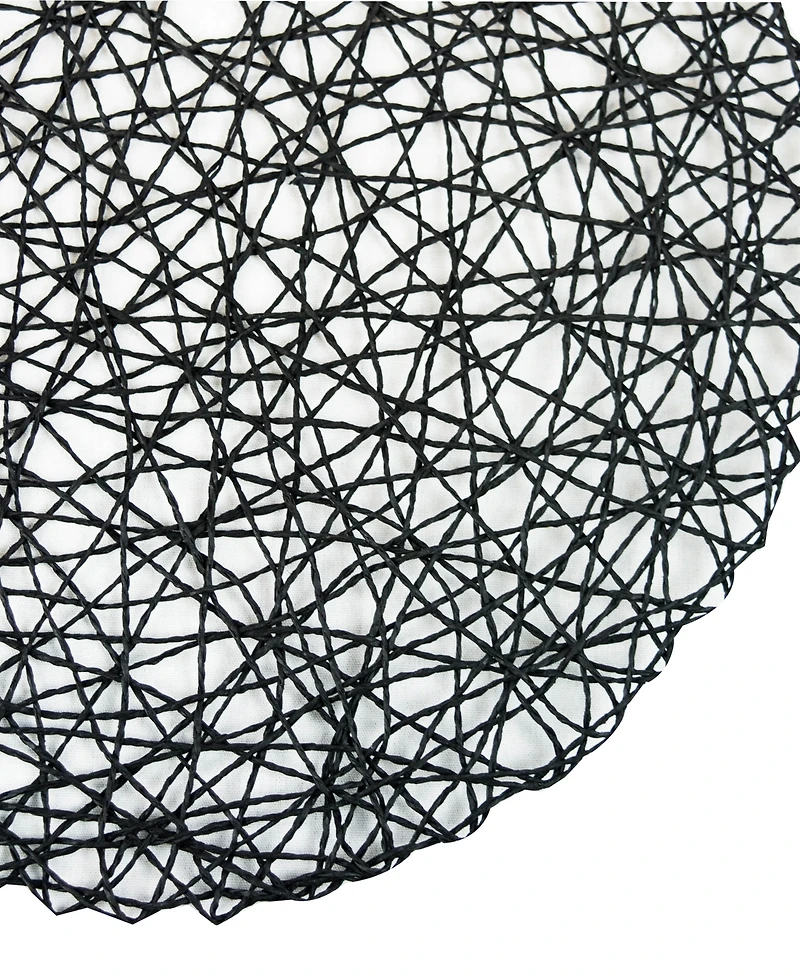 Woven Paper Round Placemat