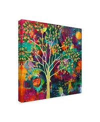 Vicki Mcardle Art 'I Turn To Nature' Canvas Art - 24" x 24"