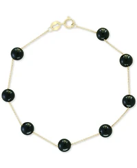 Effy Onyx Bead (6mm) Bracelet in 14k Gold (Also in Lapis Lazuli)