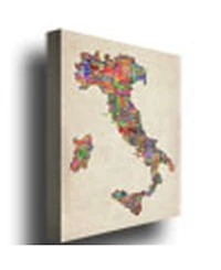 Michael Tompsett 'Italy Ii' Canvas Art - 47" x 35"
