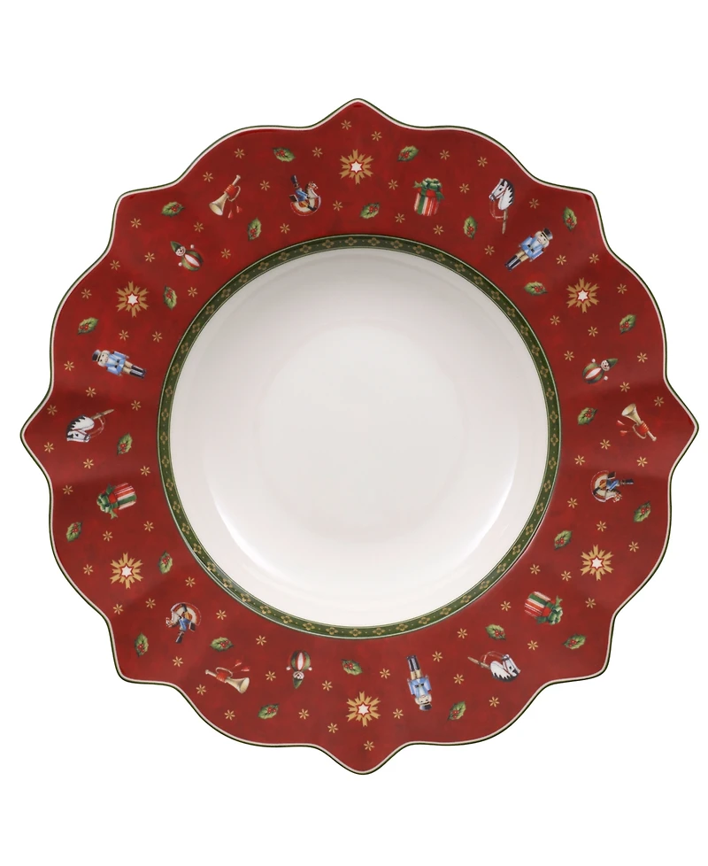 Villeroy & Boch Toy's Delight Red Rim Soup Bowl