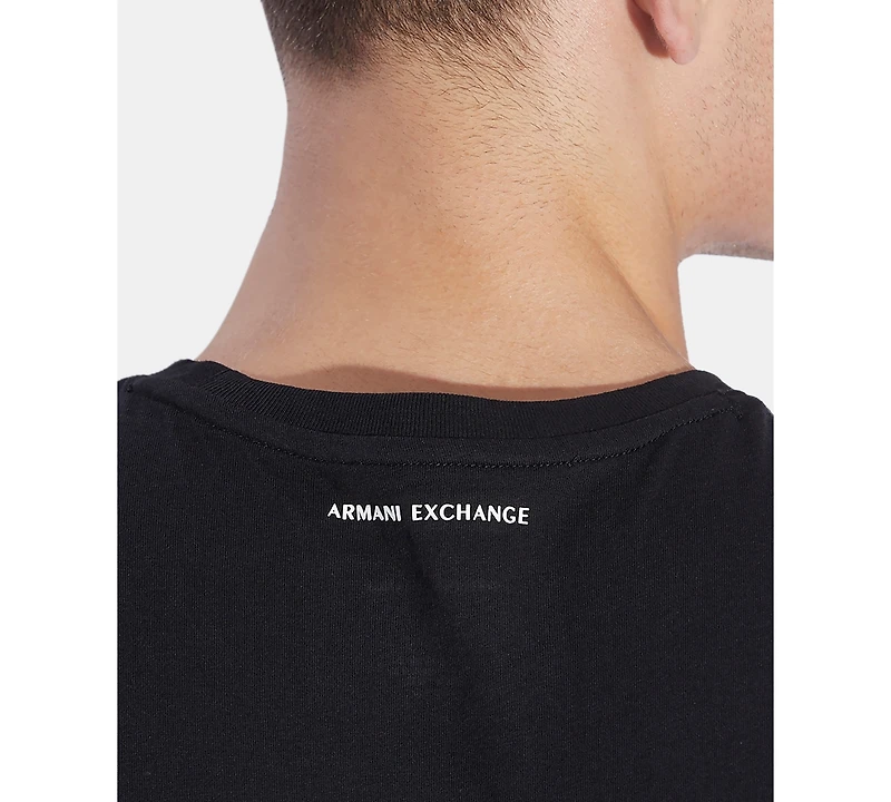 A|X Armani Exchange Men's Foundation Triangulation T-Shirt