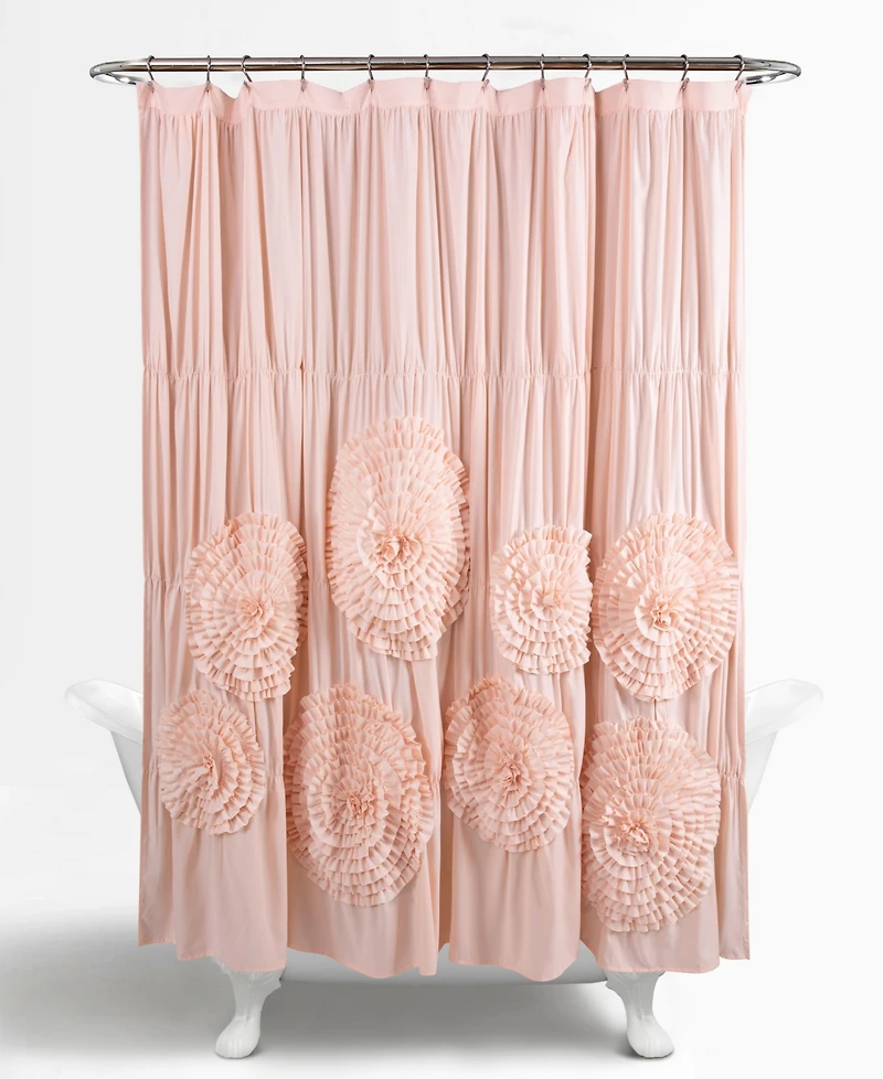 Lush Decor Serena Shower Curtain, 72" x