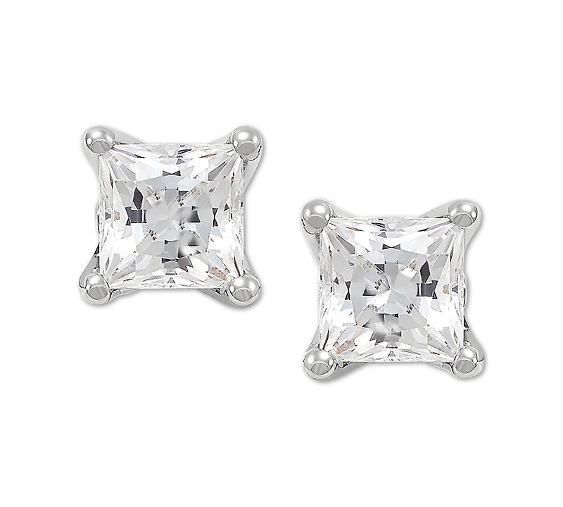 Grown With Love Igi Certified Lab Diamond Princess Stud Earrings (1 ct. t.w.) 14k White Gold or
