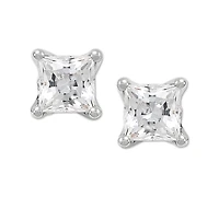 Grown With Love Igi Certified Lab Diamond Princess Stud Earrings (1 ct. t.w.) 14k White Gold or