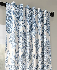 Half Price Drapes Tea Time Floral Room Darkening Curtain