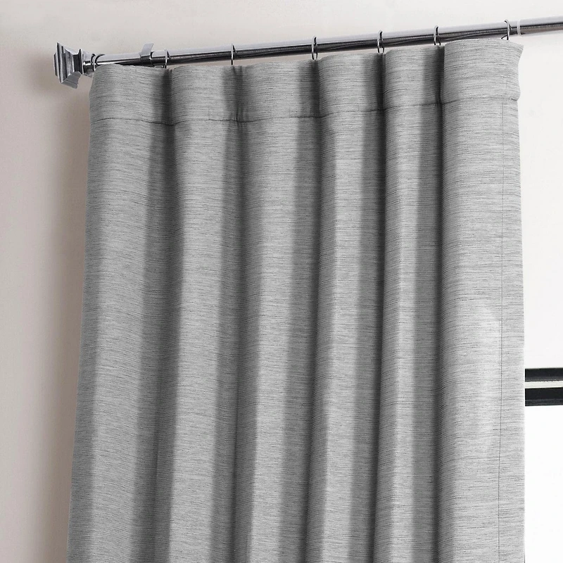 Half Price Drapes Textured Bellino Room Darkening Curtain