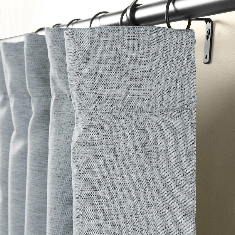 Half Price Drapes Textured Bellino Room Darkening Curtain