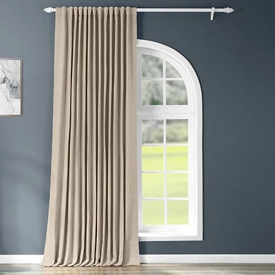 Half Price Drapes Extra Wide Room Darkening Curtain