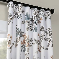 Half Price Drapes Antique Floral Room Darkening Curtain
