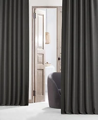Half Price Drapes Bellino Textured Faux Linen Room Darkening Curtains For Bedroom & Living Room Curtains(1 Panel), 50W X 63L
