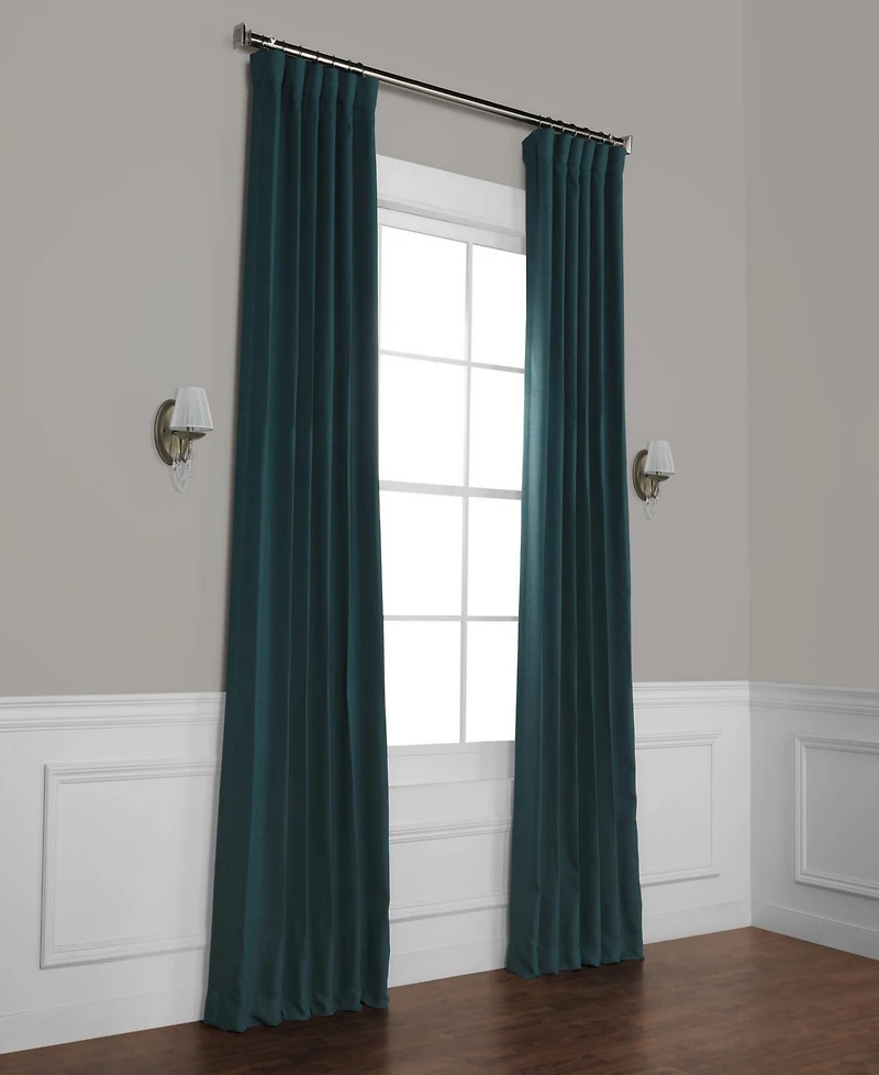 Half Price Drapes Textured Bellino Room Darkening Curtain