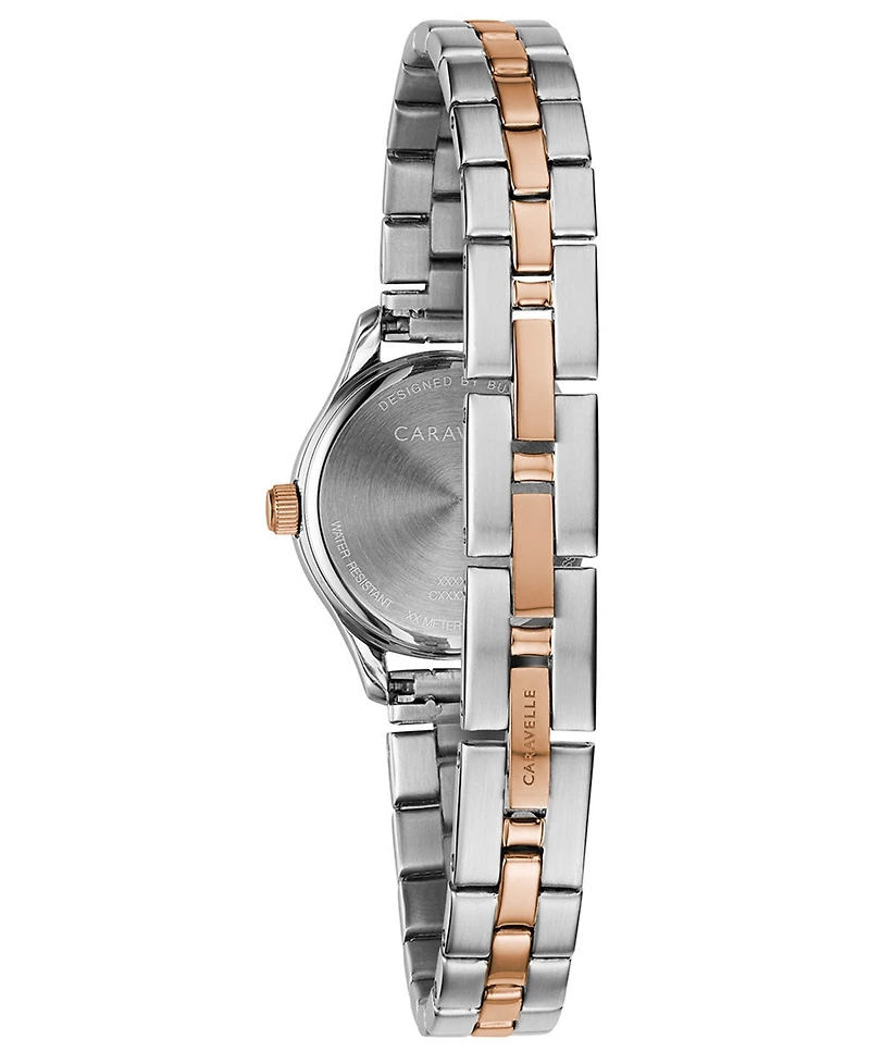 Caravelle Designed by Bulova Women's Two-Tone Stainless Steel Bracelet Watch 24mm