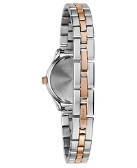 Caravelle Designed by Bulova Women's Two-Tone Stainless Steel Bracelet Watch 24mm