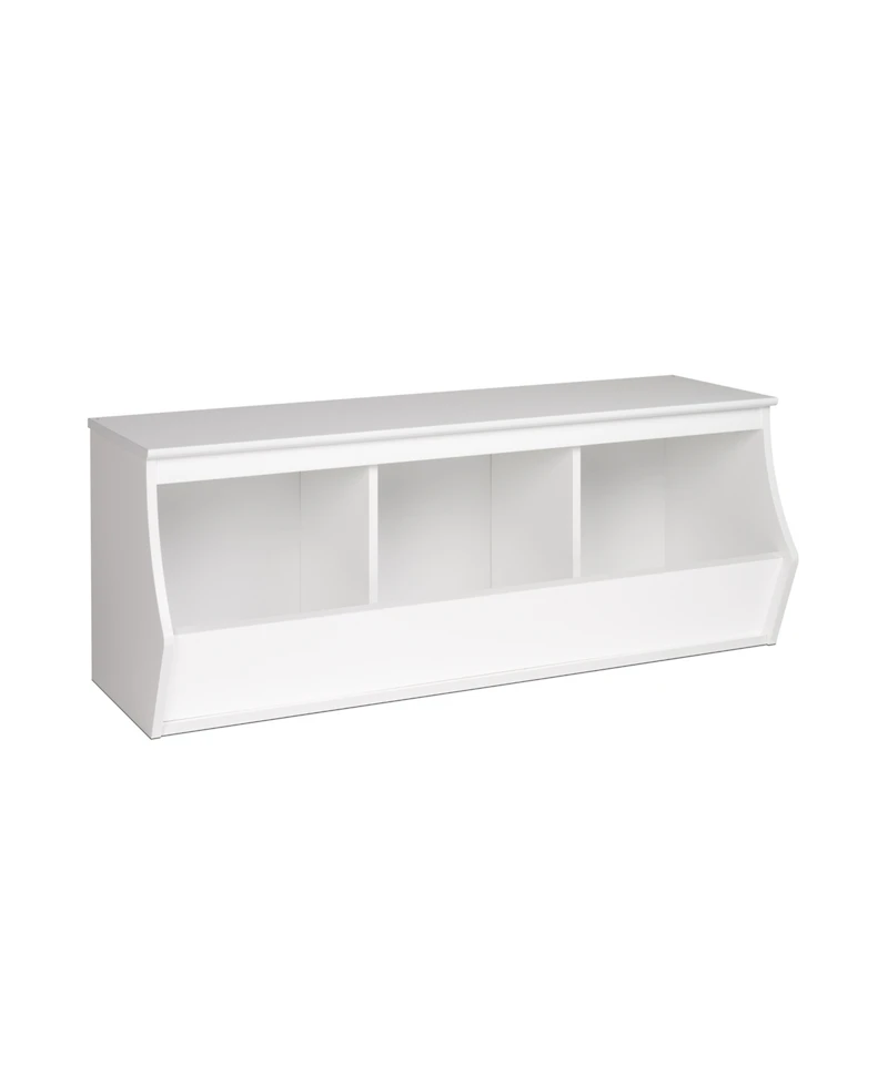 Prepac Monterey Stackable 3-Bin Storage Cubbie
