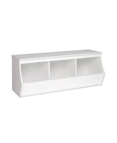 Prepac Monterey Stackable 3-Bin Storage Cubbie
