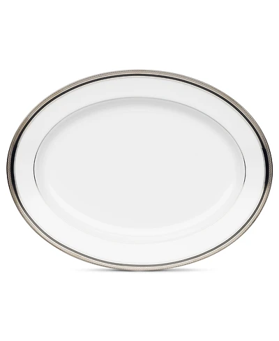 Noritake Dinnerware, Austin Platinum Oval Platter