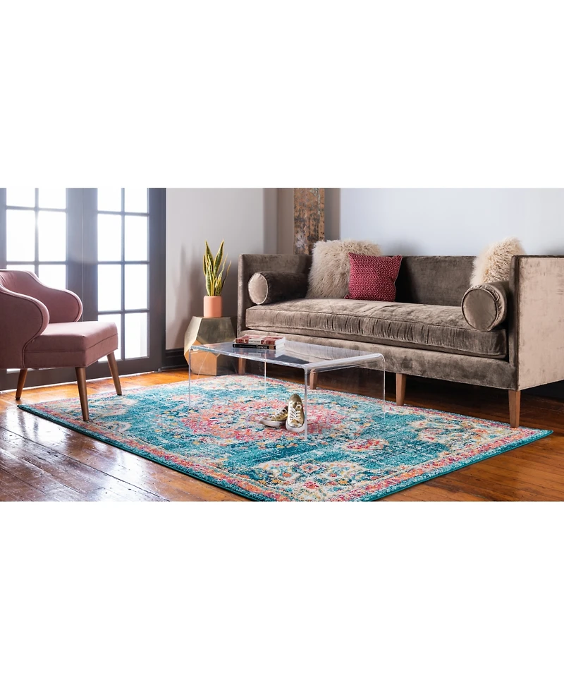 Closeout! Bayshore Home Lorem Lor1 5' 3" x 7' 7" Area Rug