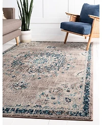 Closeout! Bayshore Home Lorem Lor1 5' 3" x 7' 7" Area Rug