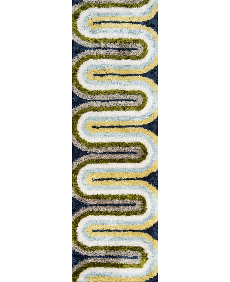 Novogratz Retro Ret-2 Multi 2' x 3' Area Rug
