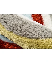 Novogratz Retro Ret- Multi 7'6" x 9'6" Area Rug